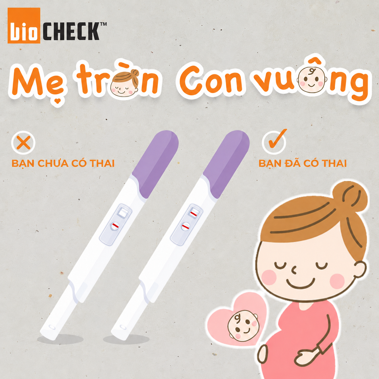 Bút thử thai sớm Biocheck chính xác 100%