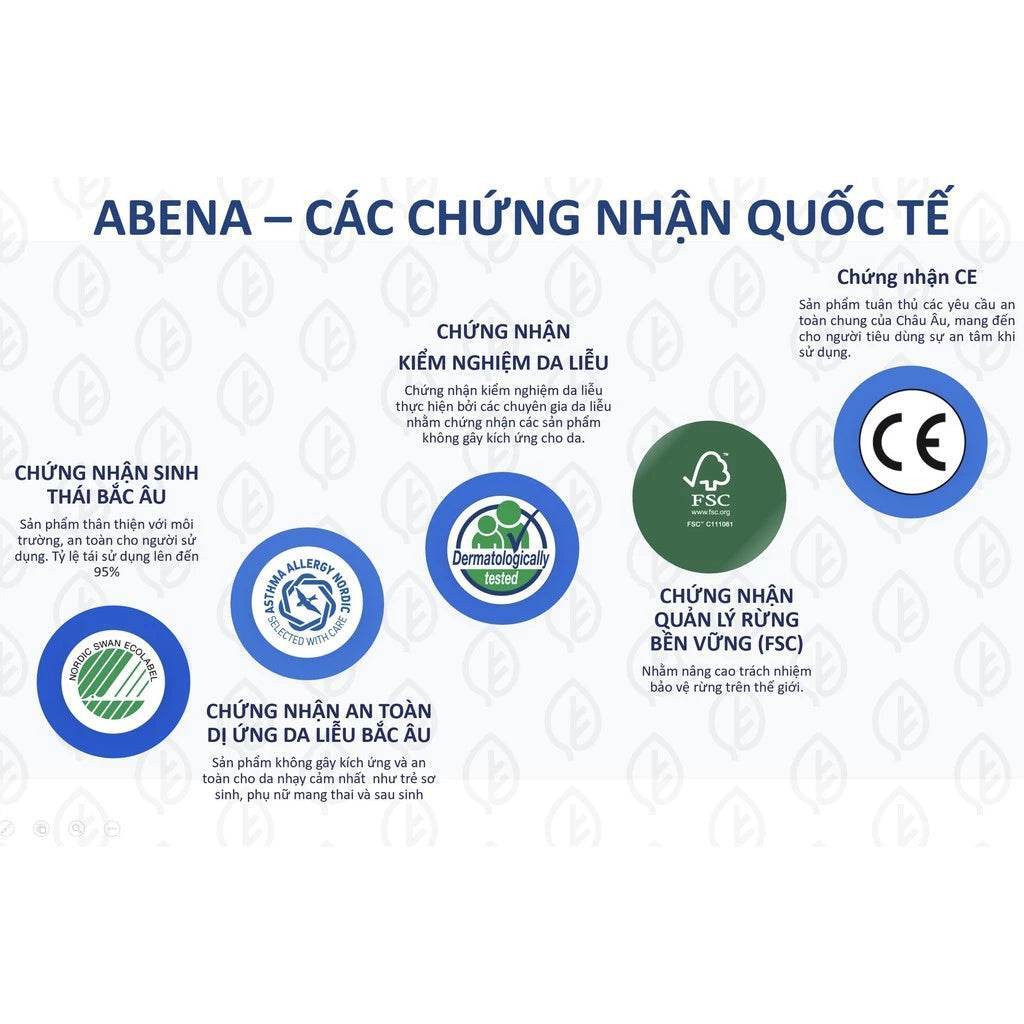 Băng vệ sinh hằng ngày Abena Light Mini 1 - Thấm hút 180ml - Nhập khẩu Đan Mạch (Gói 20 miếng) - ABcare