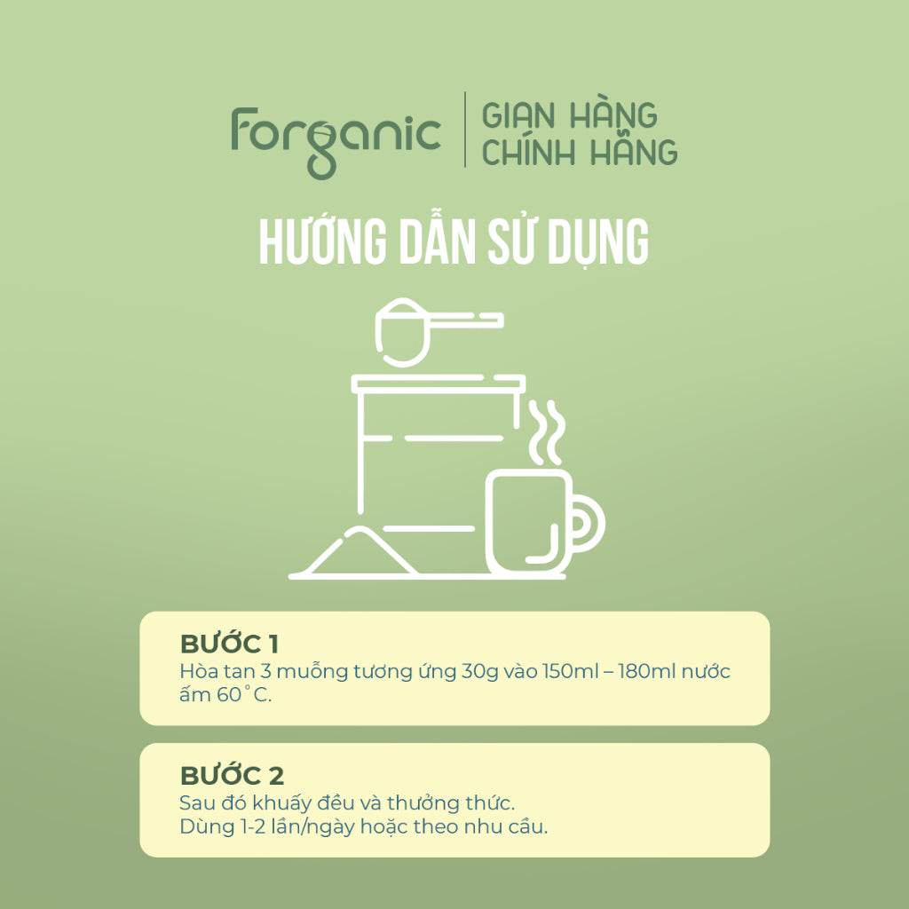 Sữa Hạt Forganic Bữa ăn thay thế, giúp tăng cường hệ miễn dịch, cung cấp các khoáng chất thiết yếu cho cơ thể - ABcare