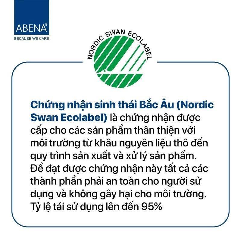 Dầu gội tắm khô Abena giúp làm sạch dịu nhẹ an toàn cho da - Nhập Khẩu Đan Mạch (Chai 200m ) - ABcare