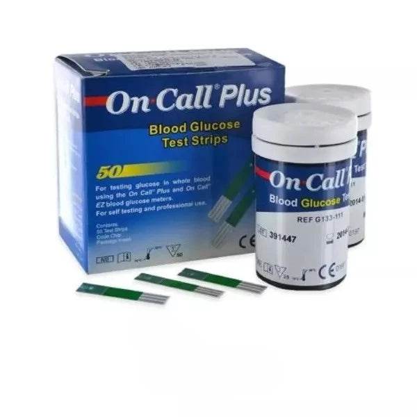 Que thử đường huyết ACON On Call Plus hộp 25 - 50 que - chính xác - Chính hãng - ABcare