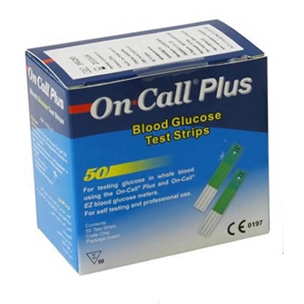 Que thử đường huyết ACON On Call Plus hộp 25 - 50 que - chính xác - Chính hãng - ABcare