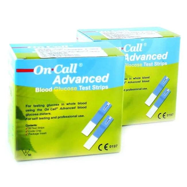 Que thử đường huyết Acon On-call Advanced chính hãng (25/hộp) - ABcare