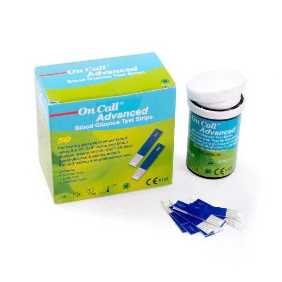 Que thử đường huyết Acon On-call Advanced chính hãng (25/hộp) - ABcare