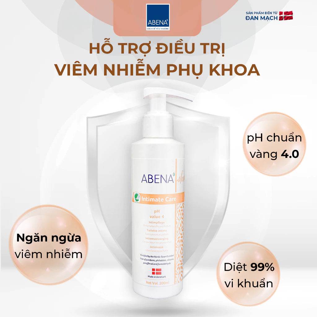Nước Rửa Vệ Sinh Abena Intimate Care 200ml (An Toàn Cho Da Nhạy Cảm) - ABcare