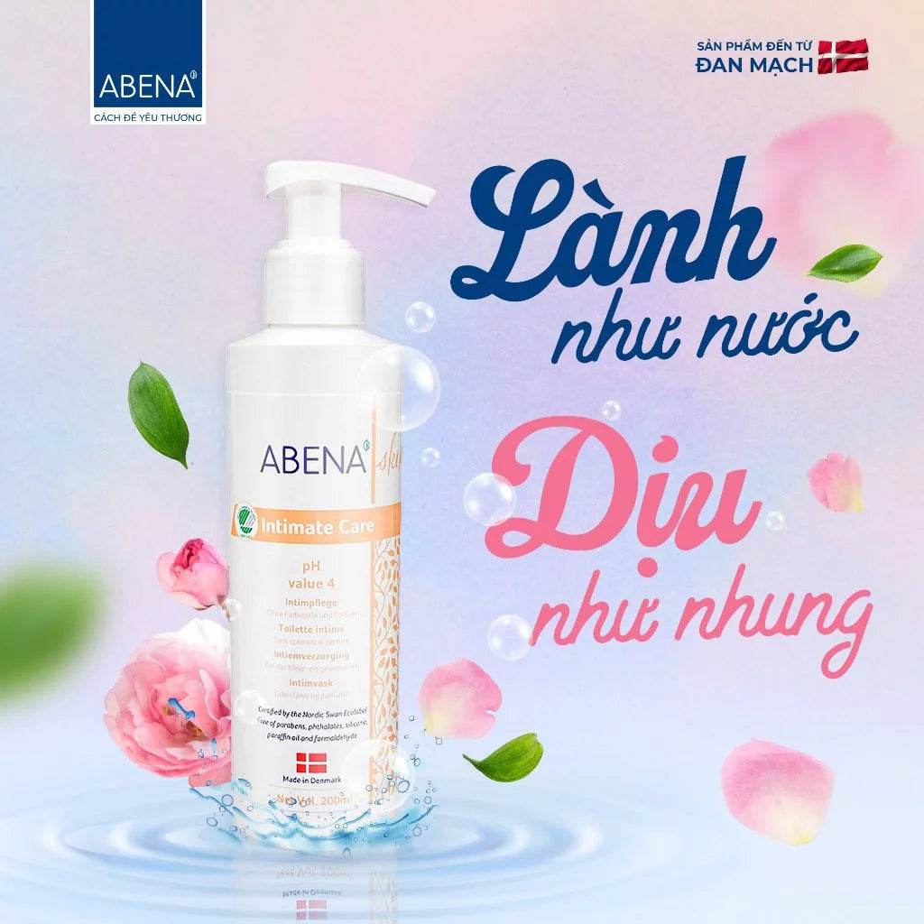 Nước Rửa Vệ Sinh Abena Intimate Care 200ml (An Toàn Cho Da Nhạy Cảm) - ABcare