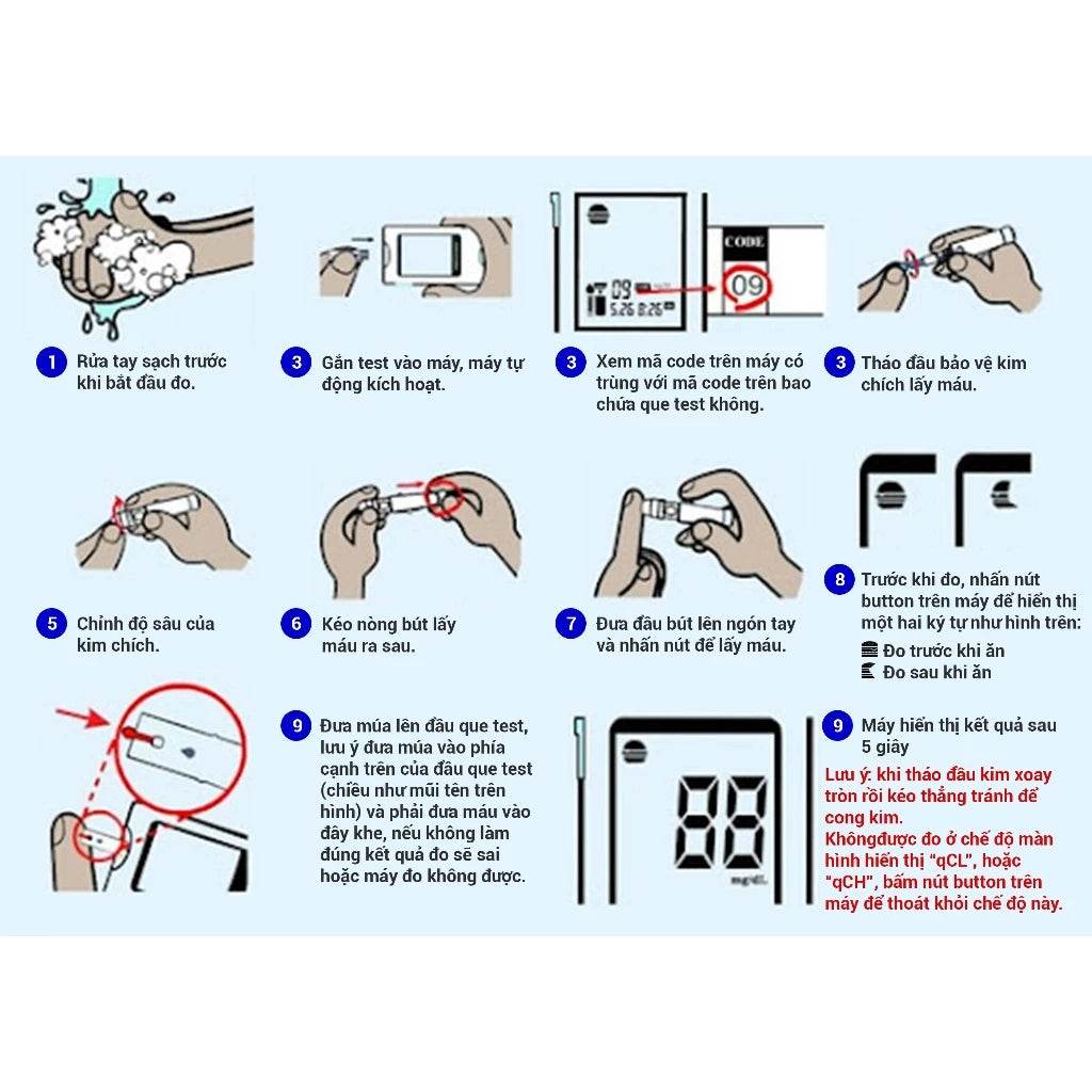 Kim chích máu thử đường huyết Acon On-call Plus (100 kim / hộp) - ABcare