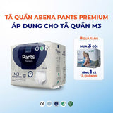 Tã quần người lớn Abena Pants Premium M3 miếng thấm hút 2.400ml - Nhập khẩu Đan Mạch