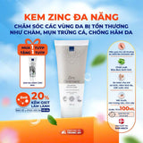 Kem đa năng Abena Zinc Ointment - Nhập Khẩu Đan Mạch - Chăm sóc các vùng da bị tổn thương như chàm, côn trùng cắn