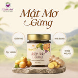 🍑 MẬT MƠ GỪNG – THỨC UỐNG DƯỠNG SINH THƠM NGON, TIỆN LỢI