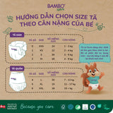Tã Quần Hữu Cơ Trẻ Em Cao Cấp Bambo Nature - Thoáng Khí - Mỏng Nhẹ, An Toàn Cho Da Bé - Đạt Chứng Nhận An Toàn Quốc Tế