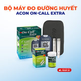 Máy đo đường huyết Acon On-call Extra kèm hộp 25 que thử - bảo hành trọn đời