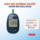 Máy đo đường huyết ACON On Call Plus - Đo nhanh trong 10S bảo hành trọn đời