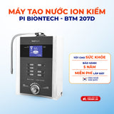 Máy tạo nước ion kiềm cao cấp PI BIONTECH công nghệ Hàn Quốc - BTM-207D - Hỗ trợ sức khoẻ Gia Đình