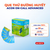 Que thử đường huyết Acon On-call Advanced chính hãng (25/hộp)