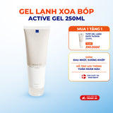 Gel xoa bóp lạnh hỗ trợ đau cơ Abena Active Gel mẫu mới - Nhập khẩu Đan Mạch (tuýp 250ml)
