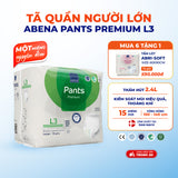 Tã quần người lớn Abena Pants Premium L3 thấm hút 2.400ml - Nhâp khẩu Đan Mạch