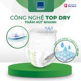 Tã quần người lớn Abena Pants Premium L1 thấm hút 1.400ml - Nhập khẩu Đan Mạch (Gói 15 miếng)