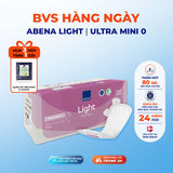 Băng vệ sinh hằng ngày Abena Light Ultra Mini 0 - Nhập khẩu Đan Mạch (Gói 24 miếng)