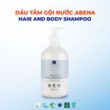 Dầu gội & sữa tắm ABENA Hair and Body Shampoo 500ml (không màu, không mùi)