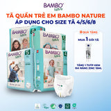 Tã Quần Hữu Cơ Trẻ Em Cao Cấp Bambo Nature - Thoáng Khí - Mỏng Nhẹ, An Toàn Cho Da Bé - Đạt Chứng Nhận An Toàn Quốc Tế