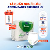 Tã quần người lớn Abena Pants Premium L3 thấm hút 2.400ml - Nhâp khẩu Đan Mạch