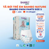 Tã Quần Bơi Bambo Nature Swim Pants Cho Bé Đi Biển, Hồ Bơi – Chuẩn Bắc Âu, Dịu Nhẹ Cho Da Nhạy Cảm