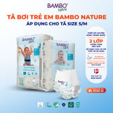 Tã Quần Bơi Bambo Nature Swim Pants Cho Bé Đi Biển, Hồ Bơi – Chuẩn Bắc Âu, Dịu Nhẹ Cho Da Nhạy Cảm