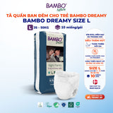 Tã Quần Ban Đêm Bambo Dreamy 4-15 Tuổi - Mềm Mại, Thoáng Khí, Siêu Thấm Hút Ban Đêm - Nhập Khẩu Từ Đan Mạch