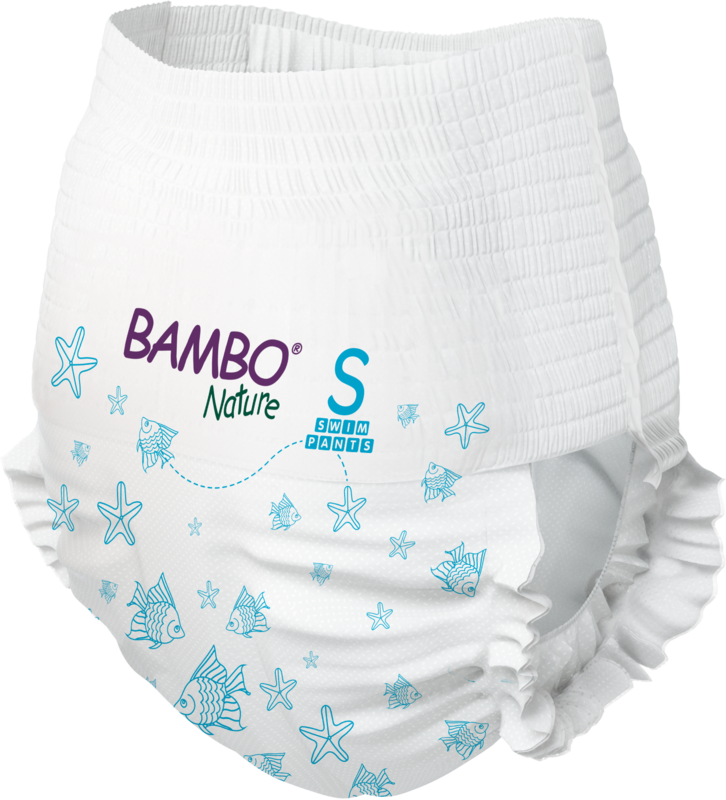 Tã Quần Bơi Bambo Nature Swim Pants Cho Bé Đi Biển, Hồ Bơi – Chuẩn Bắc Âu, Dịu Nhẹ Cho Da Nhạy Cảm