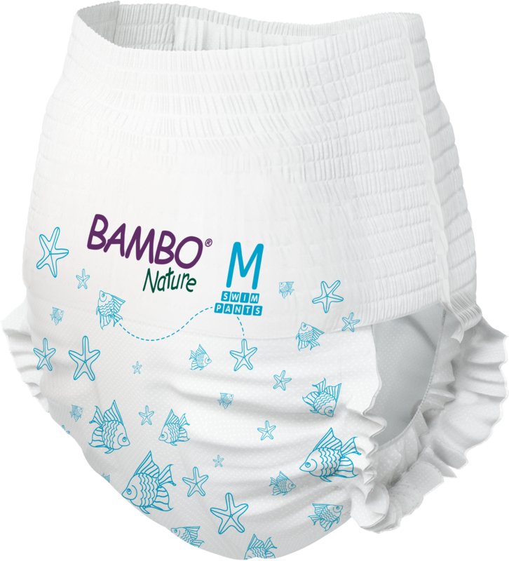 Tã Quần Bơi Bambo Nature Swim Pants Cho Bé Đi Biển, Hồ Bơi – Chuẩn Bắc Âu, Dịu Nhẹ Cho Da Nhạy Cảm