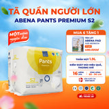 Tã quần người lớn Abena Pants Premium S2 thấm hút 1.900 ml - Nhâp khẩu Đan Mạch