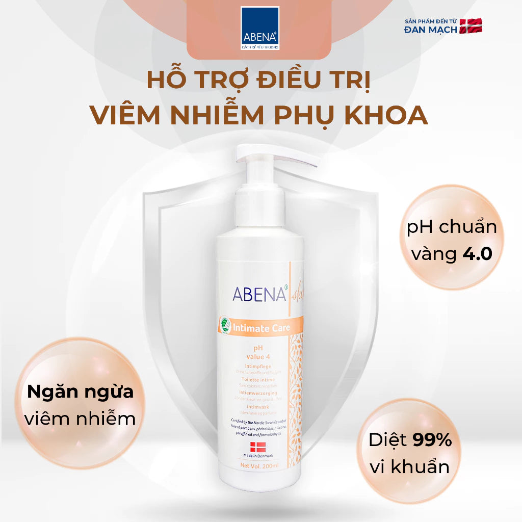 Nước Rửa Vệ Sinh Abena Intimate Care 200ml (An Toàn Cho Da Nhạy Cảm)