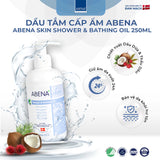 Dầu Tắm Cấp Ẩm Abena Skin Shower & bathing oil - Nhập khẩu Đan Mạch (Chai 250ml)