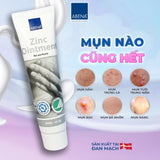 Kem đa năng Abena Zinc Ointment - Nhập Khẩu Đan Mạch - Chăm sóc các vùng da bị tổn thương như chàm, mụn trứng cá