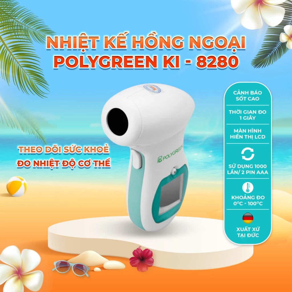 Nhiệt kế hồng ngoại Polygreen KI - 8280