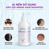 Dầu gội cho da đầu nhạy cảm Abena Hair Shampoo with perfum - Nhập khẩu Đan Mạch (Chai 250ml) Mang lại mái tóc mềm mượt