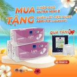 Băng vệ sinh hằng ngày Abena Light Ultra Mini 0 - Nhập khẩu Đan Mạch (Gói 24 miếng)