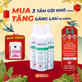 Dầu gội tắm khô Abena giúp làm sạch dịu nhẹ an toàn cho da - Nhập Khẩu Đan Mạch (Chai 200m )