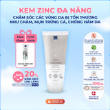 Kem đa năng Abena Zinc Ointment - Nhập Khẩu Đan Mạch - Chăm sóc các vùng da bị tổn thương như chàm, côn trùng cắn
