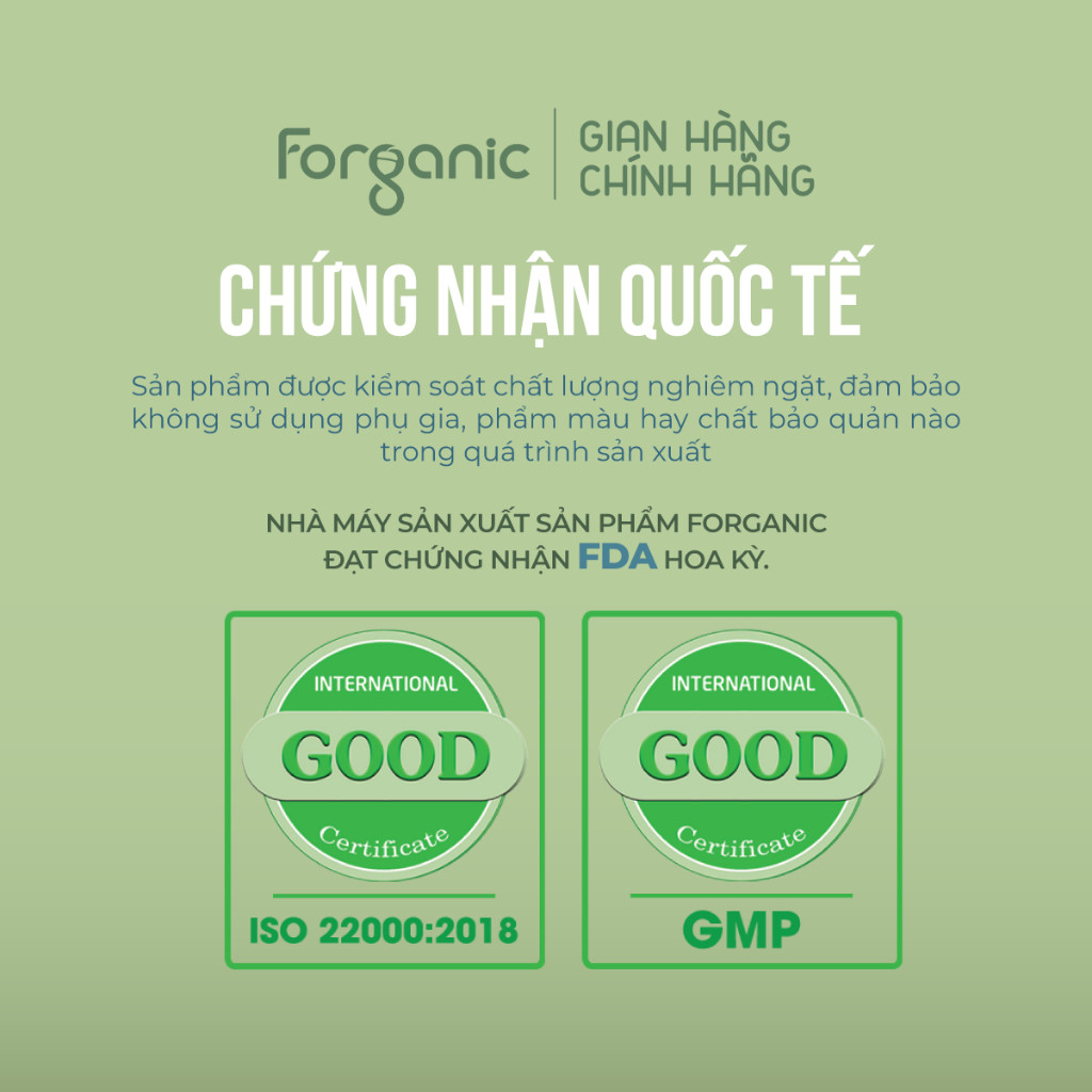 Sữa Hạt Forganic Bữa ăn thay thế 800g - Dinh dưỡng đủ đầy